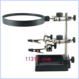 臺式放大鏡，操作臺式多功能放大鏡，帶工作臺放大鏡，專業(yè)放大鏡